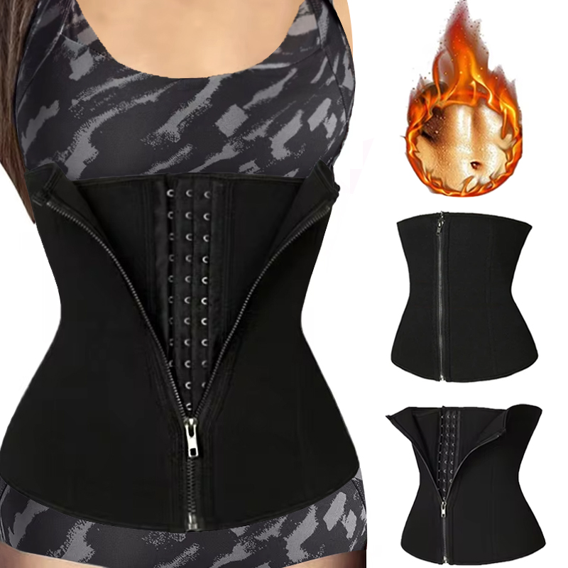 Sweat Waist Trainer Belt Neoprene - ผู้หญิงเอวเทรนเนอร์ Body Shaper GYM FAT Burning