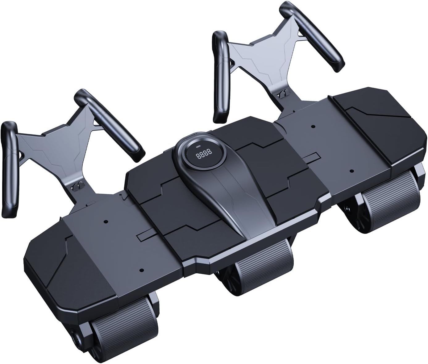 Ab Roller Wheel With Elbow Support - ล้อบริหารหน้าท้องแบบ 6 ล้อ รุ่นใหม่ ปี 2025