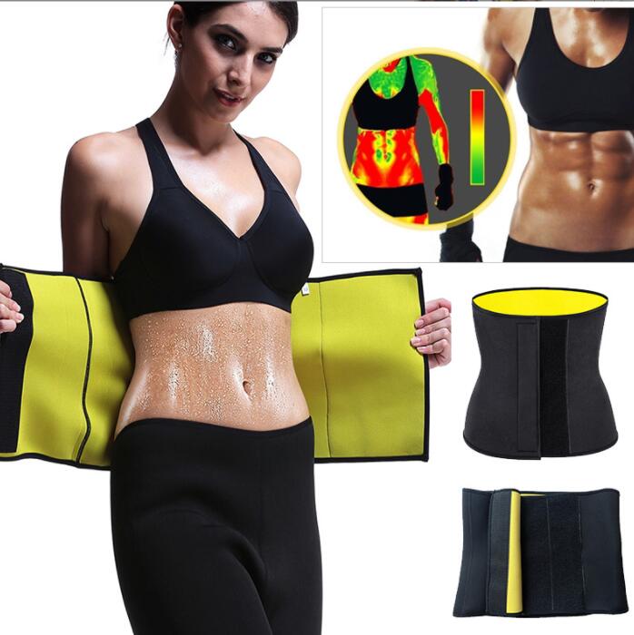 Sweat Waist Trainer Belt Neoprene - ชุดกระชับสัดส่วนนีโอพรีน ช่วยลดสัดส่วนเอว กระชับหน้าท้อง หลังคลอดบุตร