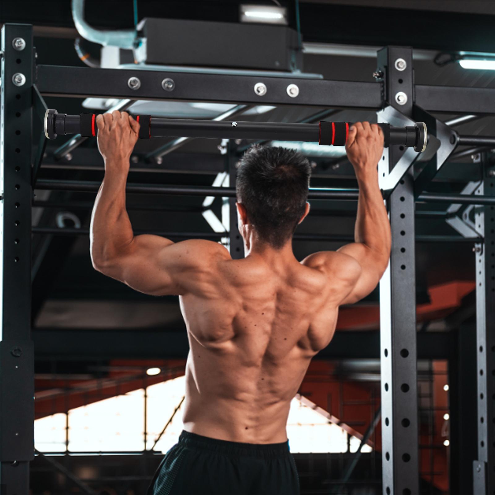Door Pull Up Bar No Screw - บาร์ดึงข้อต่อประตูแบบไม่ต้องใช้สกรู บาร์ดึงข้อต่อประตูแบบกันลื่น สำหรับออกกำลังกายที่บ้าน อุปกรณ์ออกกำลังกาย ฟิตเนส