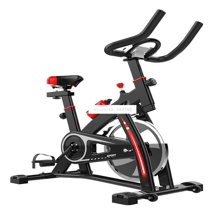 Exercise Bike Magnetic Resistance - Ultra-Quiet Home จักรยานออกกําลังกายในร่มขี่จักรยานเทรนเนอร์จักรยานอุปกรณ์กีฬาเหยียบจักรยานเหล็กคาร์บอนโหลดสูงสุด 200 กก