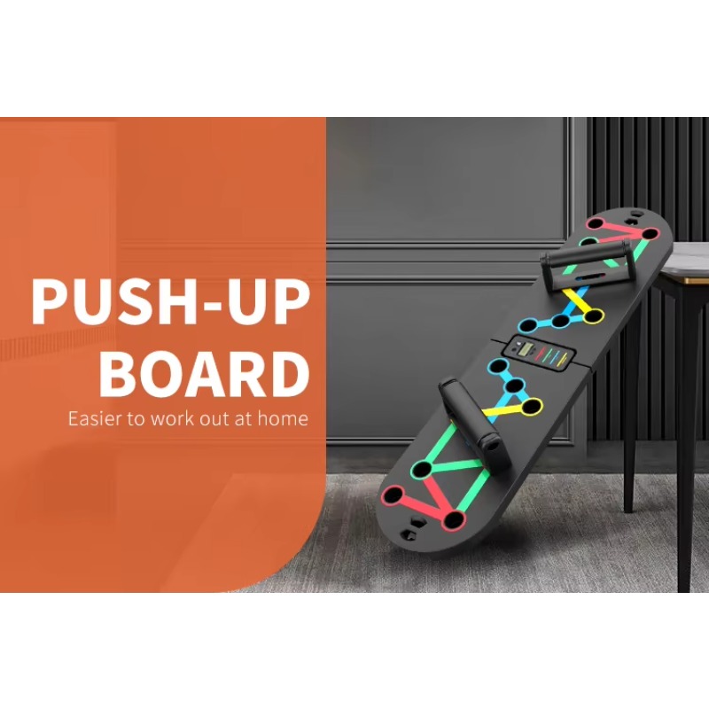 Push Up Board Foldable Multi Function - แผ่นวิดพื้นสำหรับฝึกออกกำลังกายแบบพกพา คุณภาพสูง ปรับระดับได้ พับเก็บได้ ทนทาน อเนกประสงค์