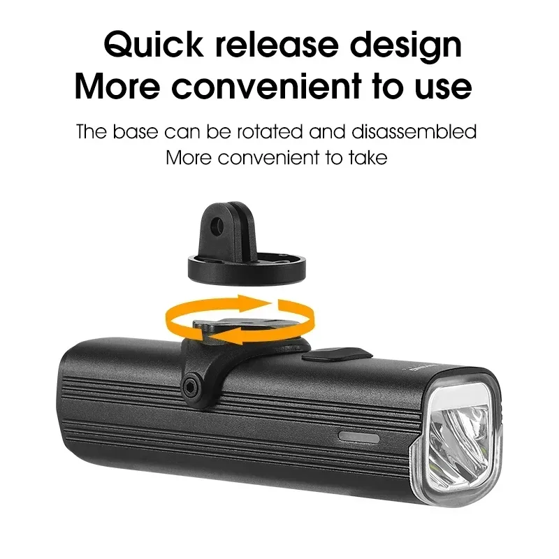 WEST BIKING จักรยาน QUICK RELE - Rechargeable Bicycle Headlight 1000 Lumen บทวิจารณ์และราคา