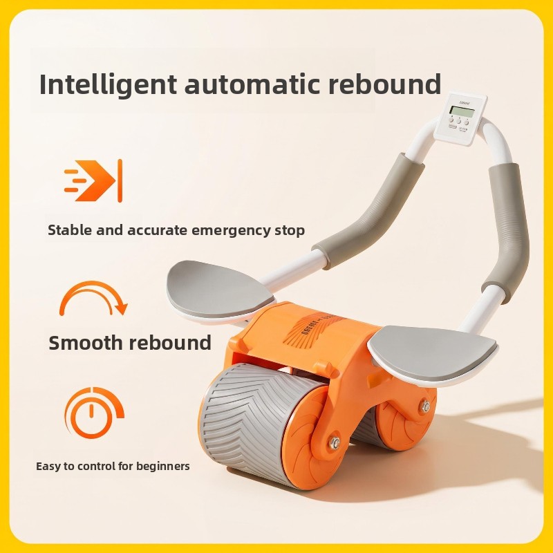 อุปกรณ์ออกกำลังกายบริหารหน้าท้ - Ab Roller Wheel With Elbow Support บทวิจารณ์และราคา