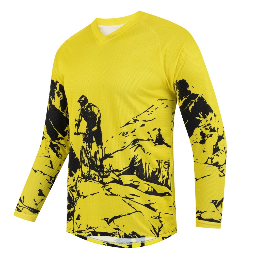 เสื้อยืดแขนยาวพิมพ์ลายจักรยานเ - Cycling บทวิจารณ์และราคา