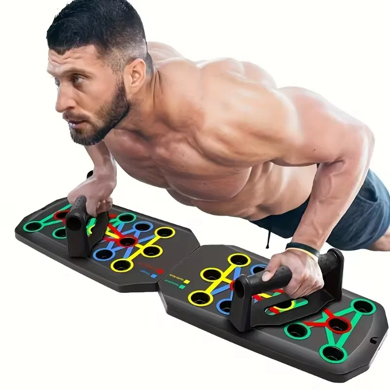 แผ่นฝึกวิดพื้นแบบพับได้ พร้อมด - Push Up Board Foldable Multi Function บทวิจารณ์และราคา