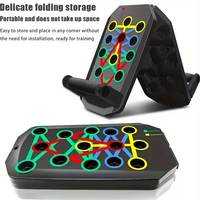 แผ่นฝึกวิดพื้นแบบพับได้ พร้อมด - Push Up Board Foldable Multi Function บทวิจารณ์และราคา