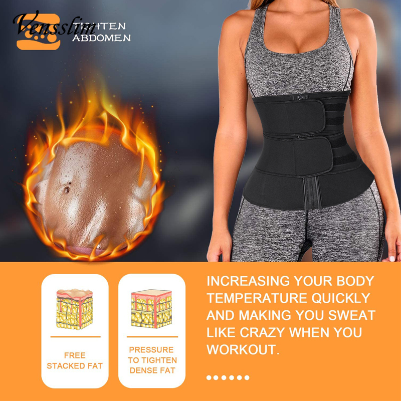Vensslim Shapewear เทรนเนอร์เอ - Sweat Waist Trainer Belt Neoprene บทวิจารณ์และราคา