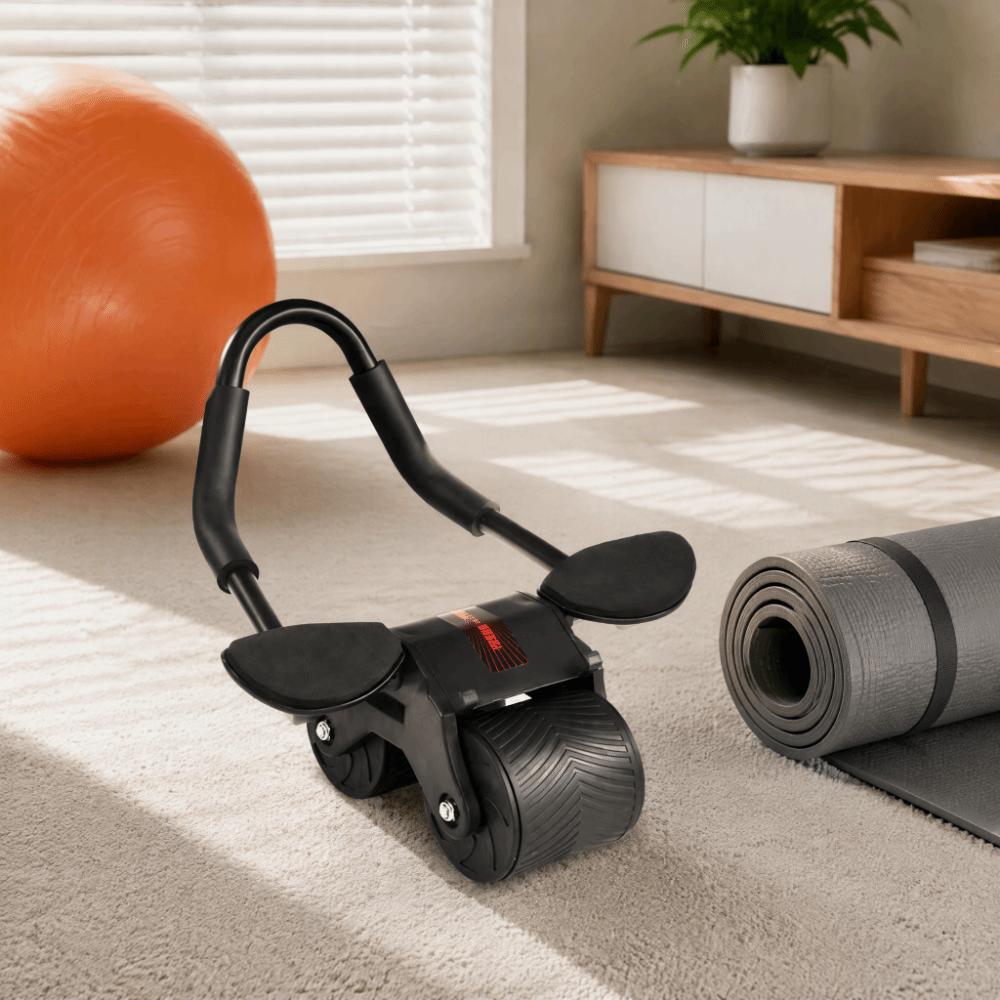 ล้อบริหารหน้าท้อง ABS แบบอัตโน - Ab Roller Wheel With Elbow Support บทวิจารณ์และราคา