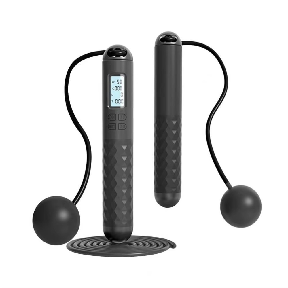 เชือกกระโดดไร้สายพร้อมตัวนับจำ - Smart Jump Rope Digital Counter บทวิจารณ์และราคา
