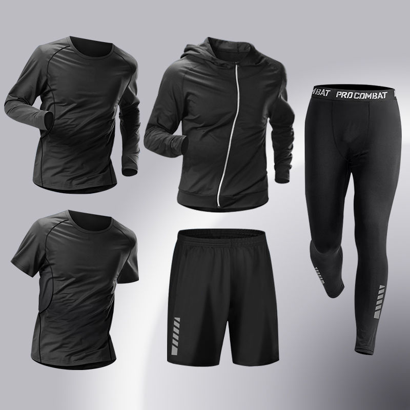 ชุดกีฬาผู้ชาย 5 ชิ้น เสื้อฮู้ด - Cycling บทวิจารณ์และราคา