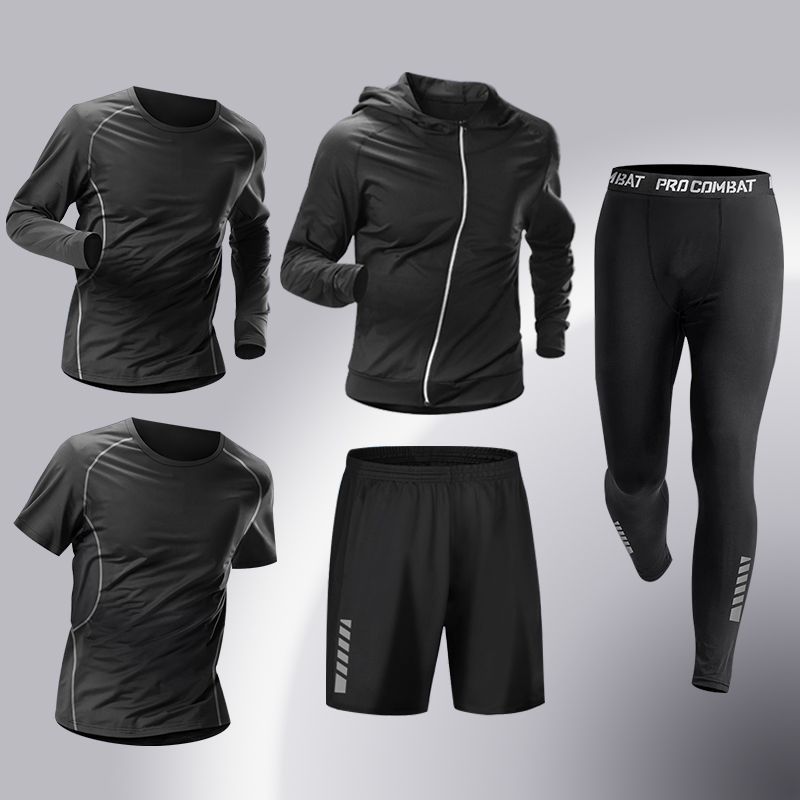 ชุดกีฬาผู้ชาย 5 ชิ้น เสื้อฮู้ด - Cycling บทวิจารณ์และราคา