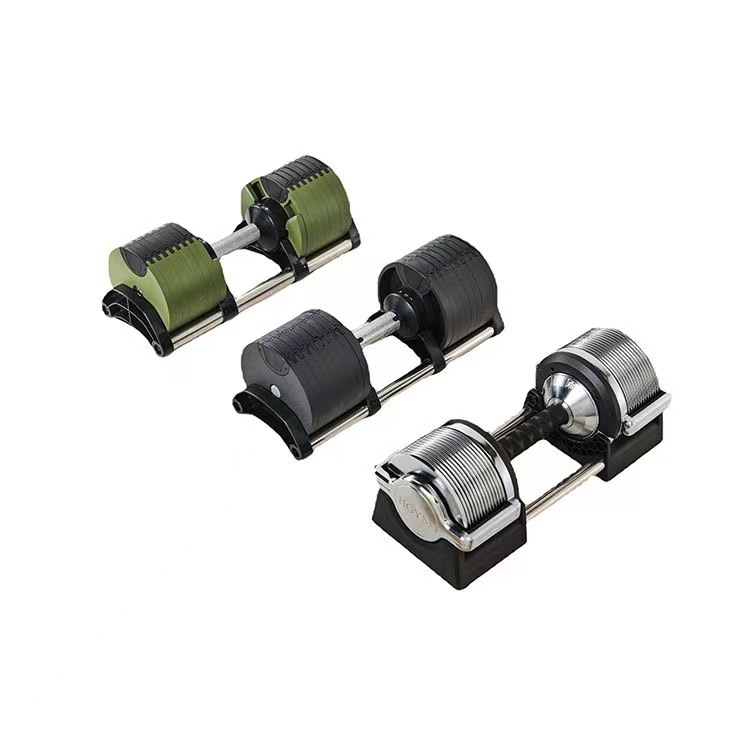 เครื่องออกกำลังกายดัมเบลปรับน้ - Adjustable Dumbbell Pair 40Kg บทวิจารณ์และราคา