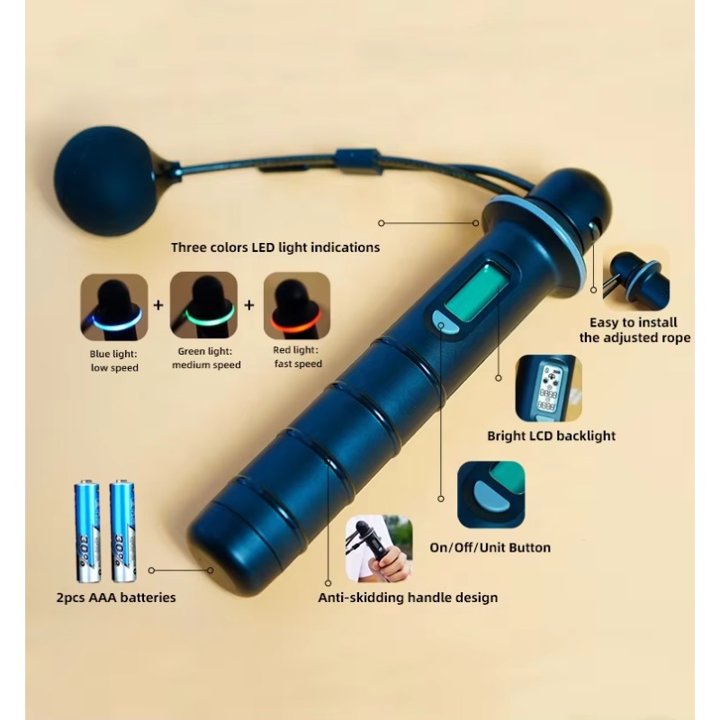 ลดกระหน่ำ ขายส่ง สายกระโดดดิจิ - Smart Jump Rope Digital Counter บทวิจารณ์และราคา