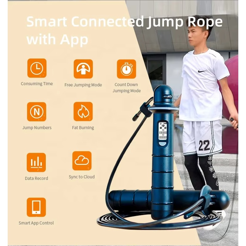 ลดกระหน่ำ ขายส่ง สายกระโดดดิจิ - Smart Jump Rope Digital Counter บทวิจารณ์และราคา