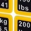 สติกเกอร์ติดน้ำหนักสีเหลือง 2  - Fitness Equipment บทวิจารณ์และราคา