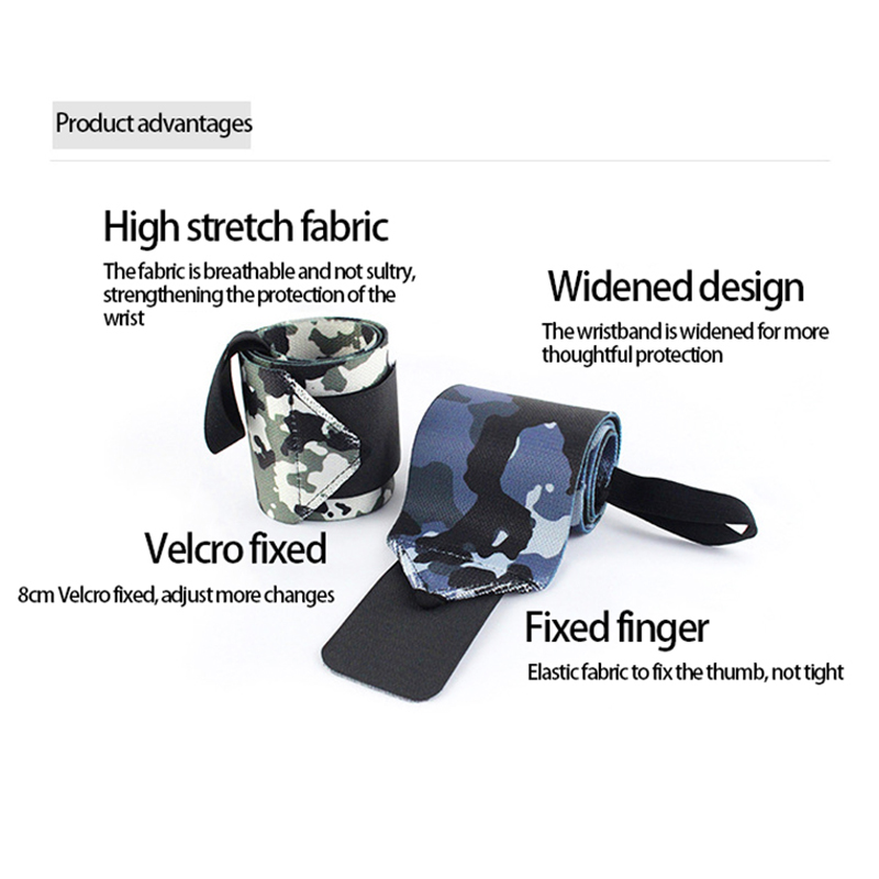 1 PC สายรัดข้อมือ GYM STRAP Ca - Wrist Wraps Weightlifting Support บทวิจารณ์และราคา