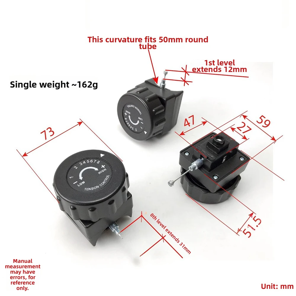 ปุ่มปรับแรงต้านแม่เหล็กแบบพกพา - Exercise Bike Magnetic Resistance บทวิจารณ์และราคา