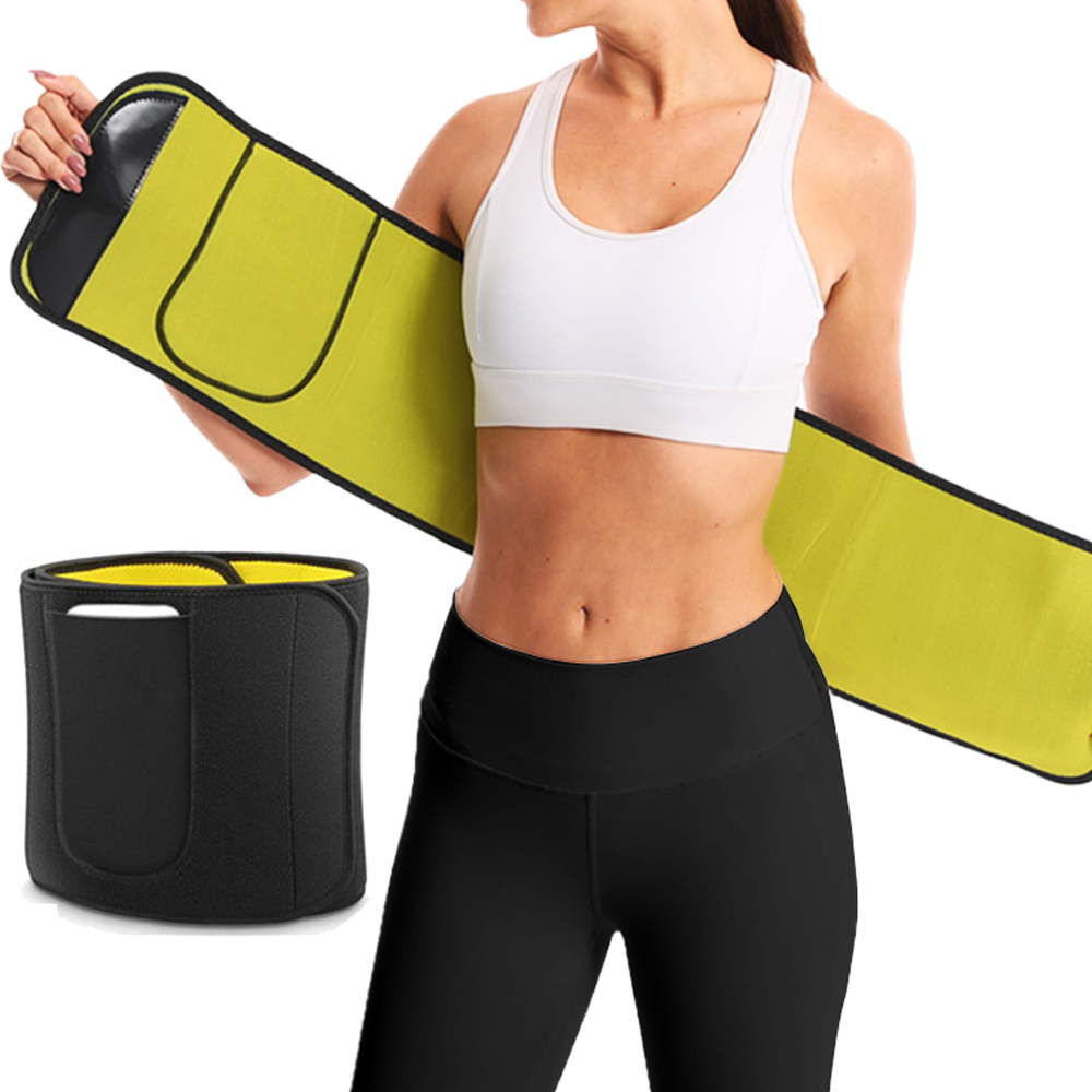 เข็มขัดรัดเอวซาวน่าสำหรับผู้หญ - Sweat Waist Trainer Belt Neoprene บทวิจารณ์และราคา