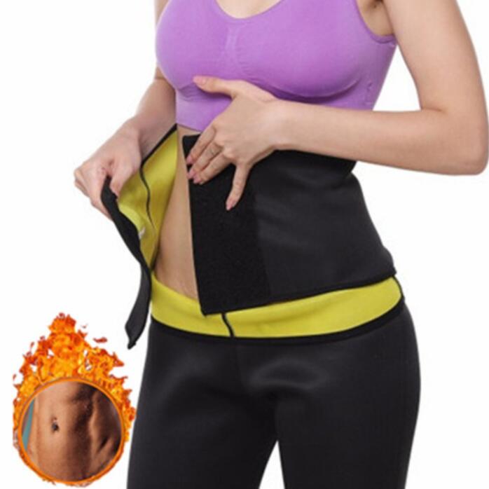 ชุดกระชับสัดส่วนนีโอพรีน ช่วยล - Sweat Waist Trainer Belt Neoprene บทวิจารณ์และราคา