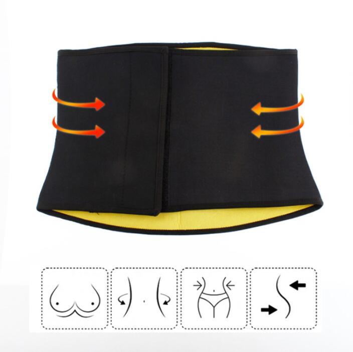 ชุดกระชับสัดส่วนนีโอพรีน ช่วยล - Sweat Waist Trainer Belt Neoprene บทวิจารณ์และราคา