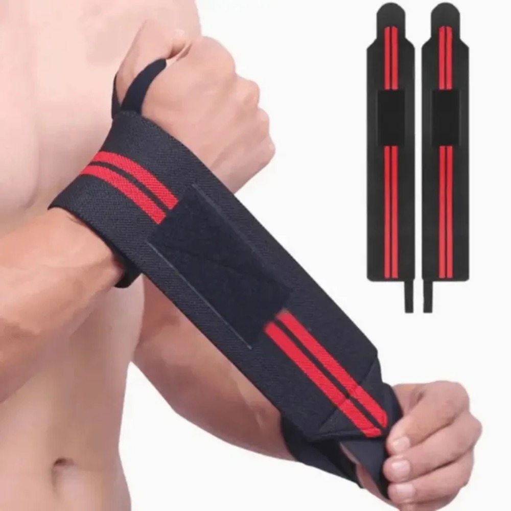 สายรัดข้อมือยืดหยุ่น 2 ชิ้น, ส - Wrist Wraps Weightlifting Support บทวิจารณ์และราคา