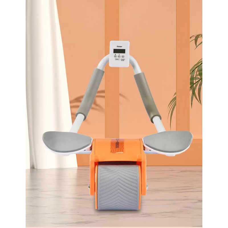 ล้อบริหารหน้าท้องแบบเด้งกลับอั - Ab Roller Wheel With Elbow Support บทวิจารณ์และราคา