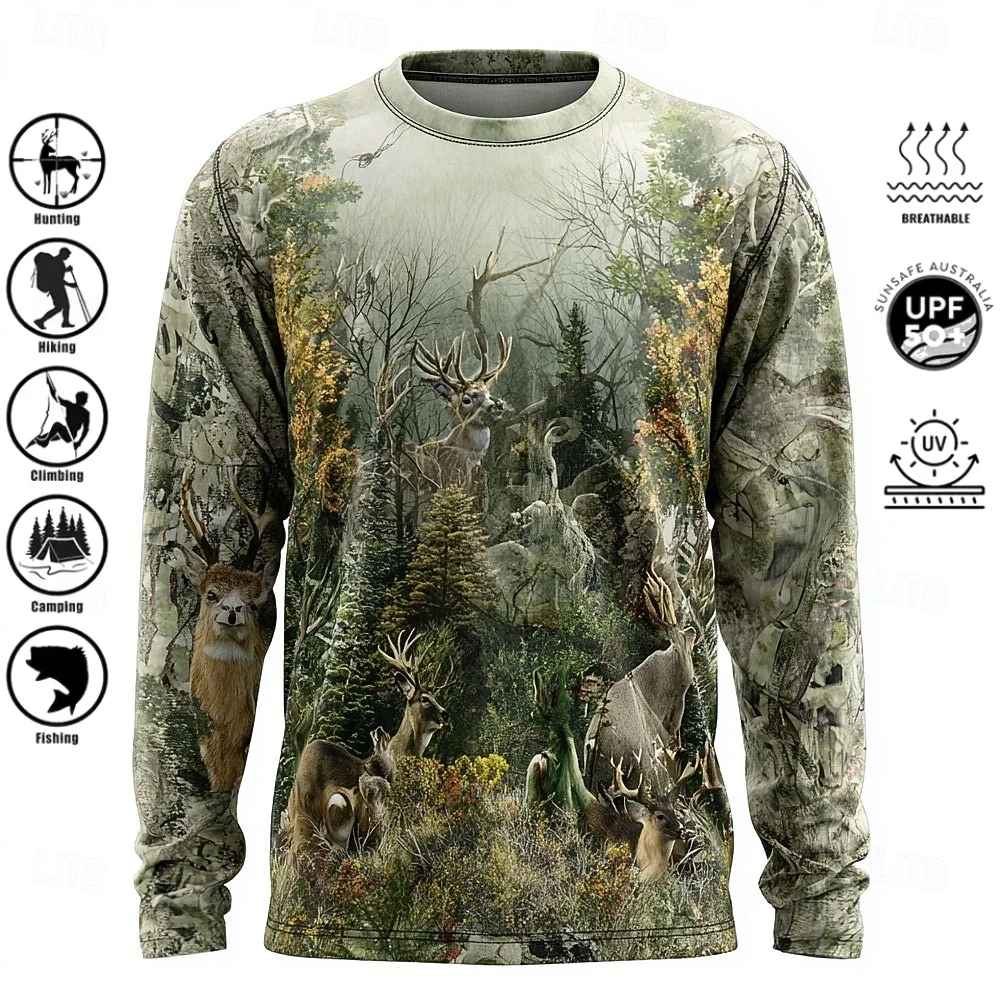 เสื้อยืดแขนยาวผู้ชาย โพลีเอสเต - Hiking บทวิจารณ์และราคา