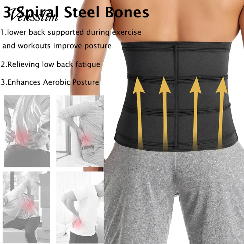 เข็มขัดรัดเอว Vensslim สำหรับผ - Sweat Waist Trainer Belt Neoprene บทวิจารณ์และราคา