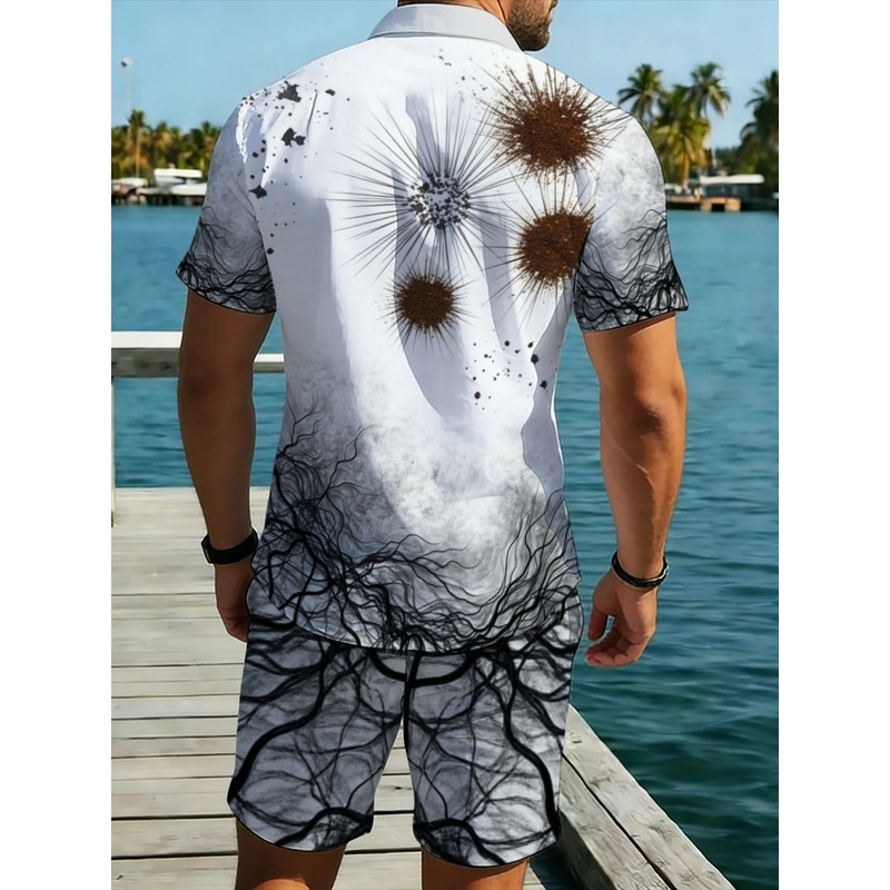 ชุดเสื้อเชิ้ตพิมพ์ลายพร้อมกางเ - Hiking บทวิจารณ์และราคา