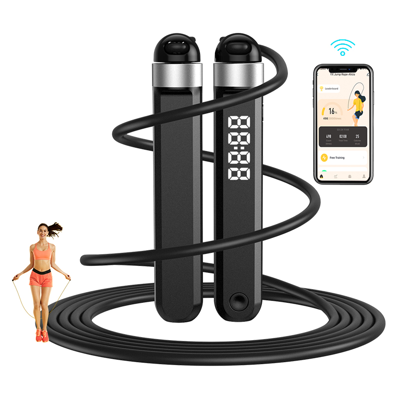 เชือกกระโดดอัจฉริยะไร้สายพร้อม - Smart Jump Rope Digital Counter บทวิจารณ์และราคา