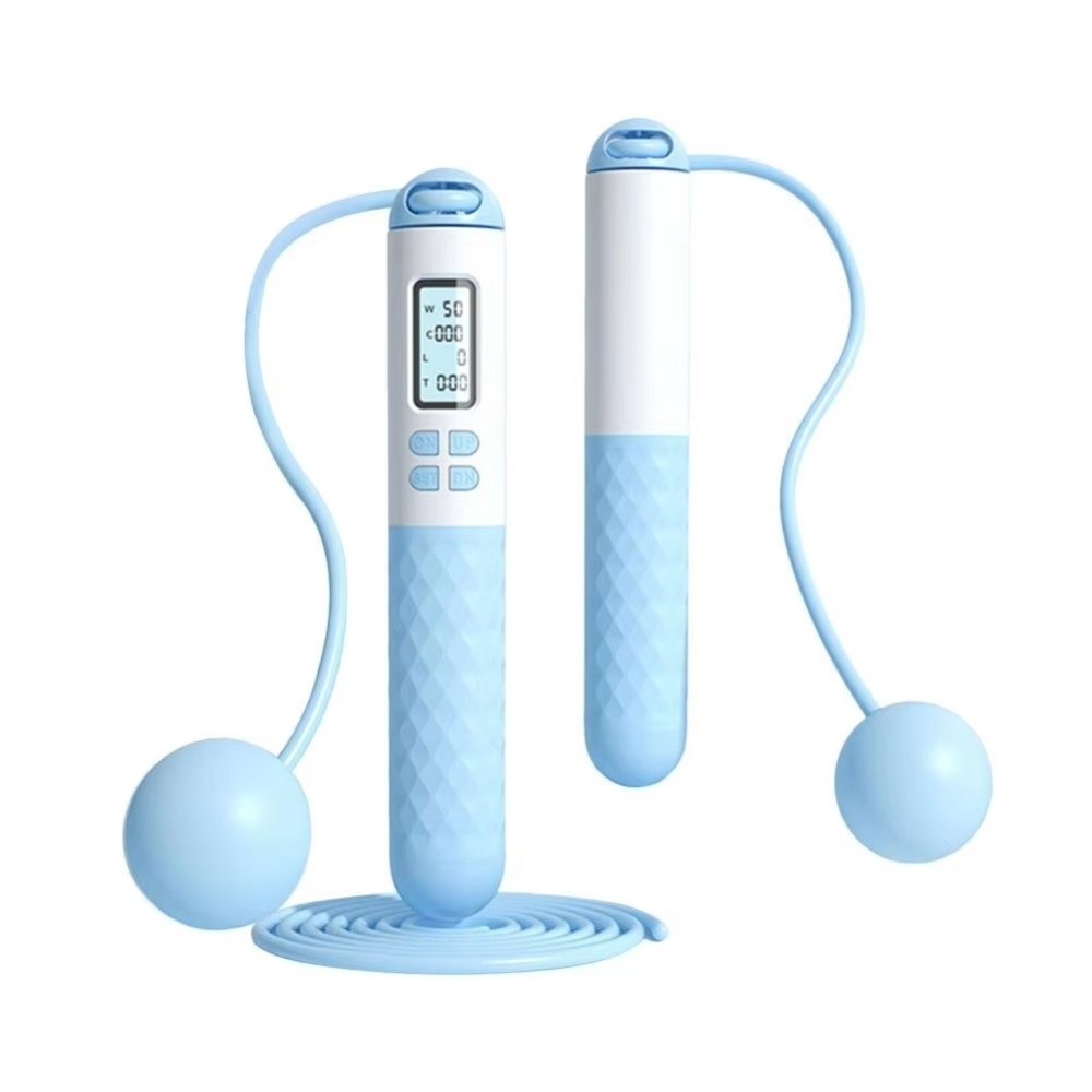 เชือกกระโดดไร้สายพร้อมตัวนับน้ - Smart Jump Rope Digital Counter บทวิจารณ์และราคา
