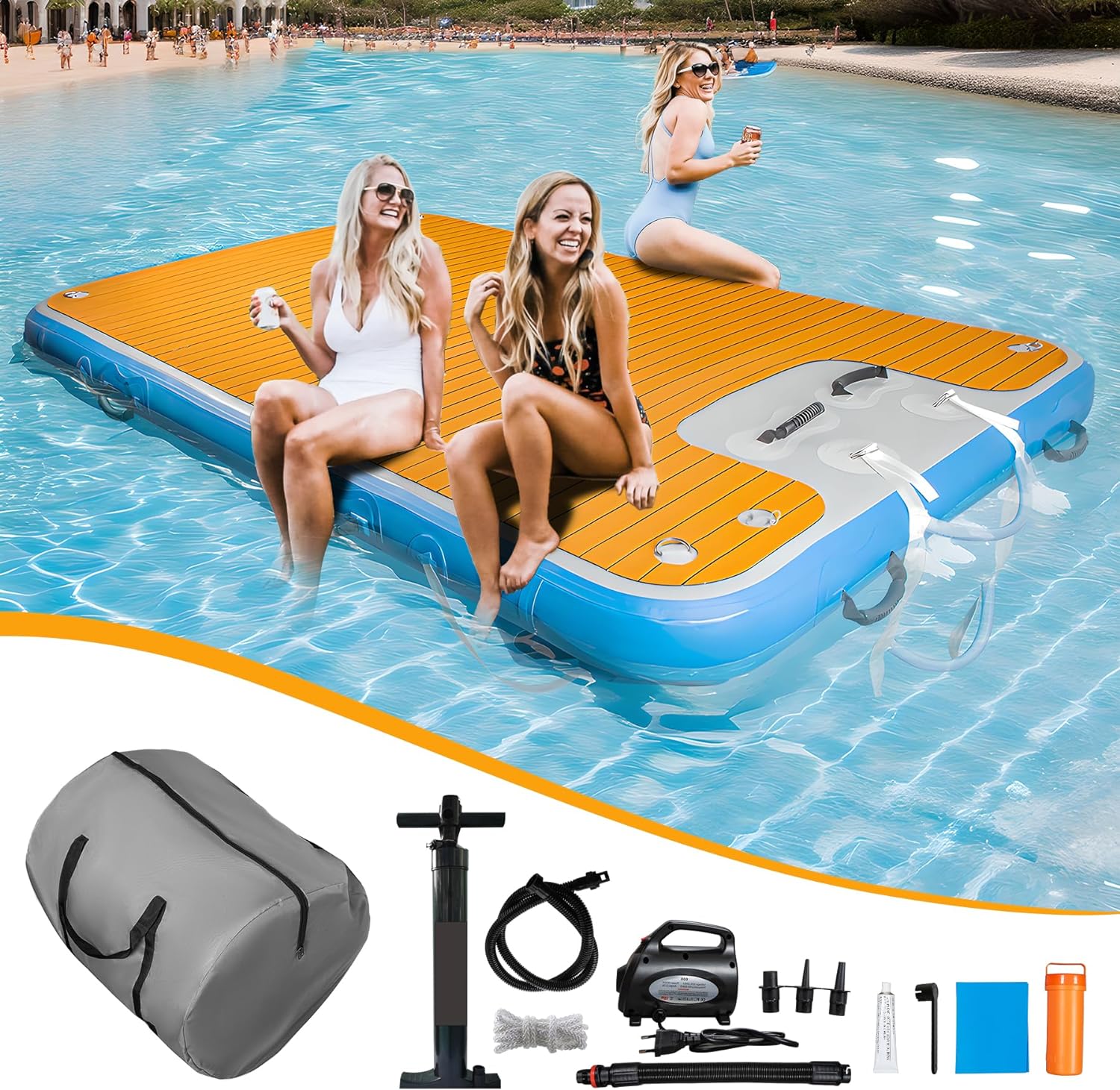 แพลตฟอร์มลอยน้ำสำหรับตกปลาแบบด - Fishing บทวิจารณ์และราคา