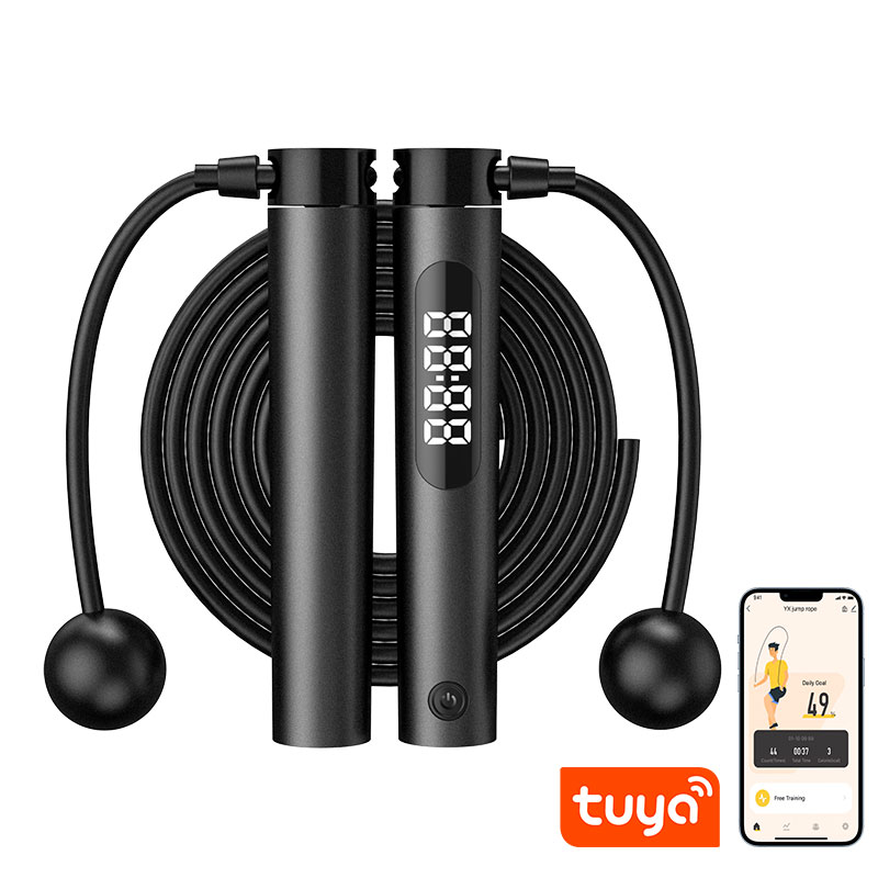 เชือกกระโดดไร้สายคุณภาพสูง พร้ - Smart Jump Rope Digital Counter บทวิจารณ์และราคา