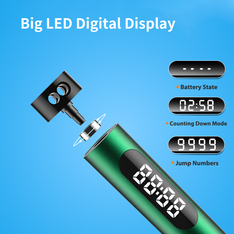 เชือกกระโดดไร้สายคุณภาพสูง พร้ - Smart Jump Rope Digital Counter บทวิจารณ์และราคา
