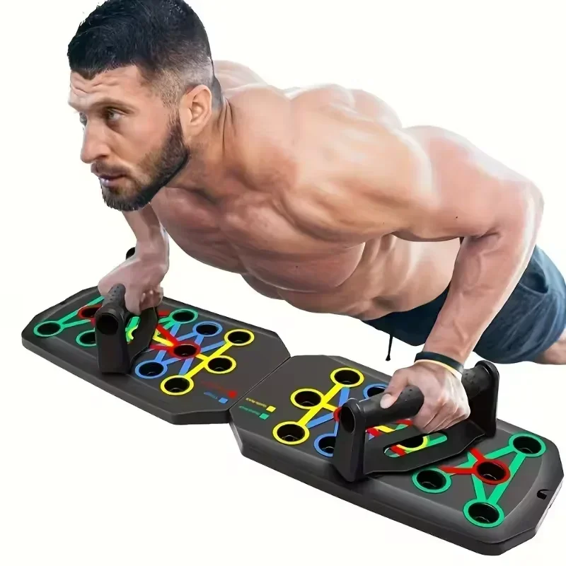 แผ่นวิดพื้นอเนกประสงค์แบบพกพา  - Push Up Board Foldable Multi Function บทวิจารณ์และราคา