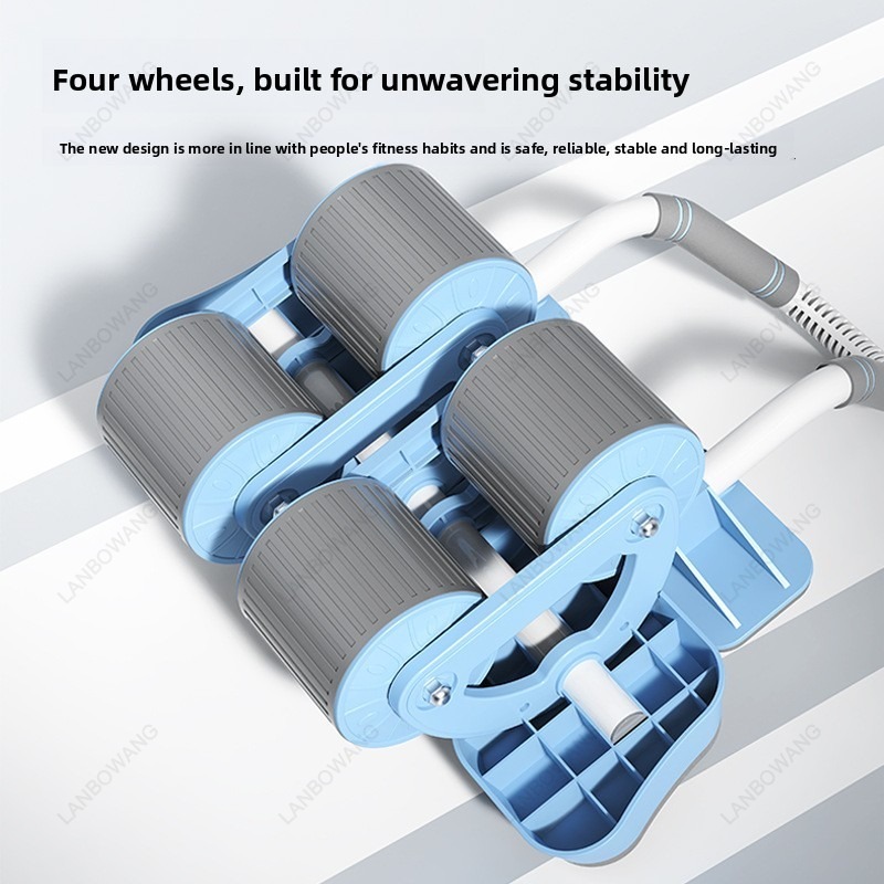 ล้อบริหารหน้าท้องอัจฉริยะ 4 ล้ - Ab Roller Wheel With Elbow Support บทวิจารณ์และราคา