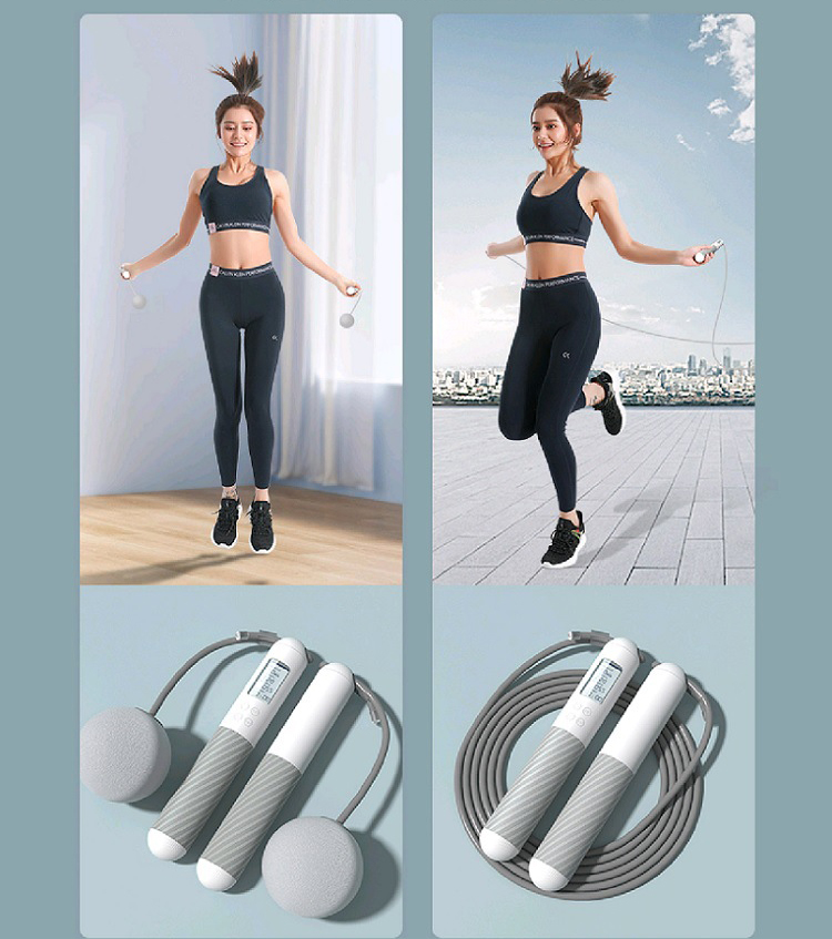 เชือกกระโดดอัจฉริยะน้ำหนักมาตร - Smart Jump Rope Digital Counter บทวิจารณ์และราคา