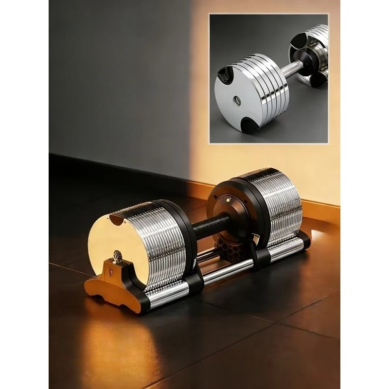 ดัมเบลปรับน้ำหนักได้ 32 กก. 70 - Adjustable Dumbbell Pair 40Kg บทวิจารณ์และราคา