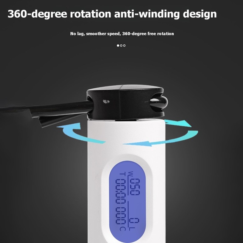【พิเศษ】เชือกกระโดดดิจิตอลอัจฉร - Smart Jump Rope Digital Counter บทวิจารณ์และราคา