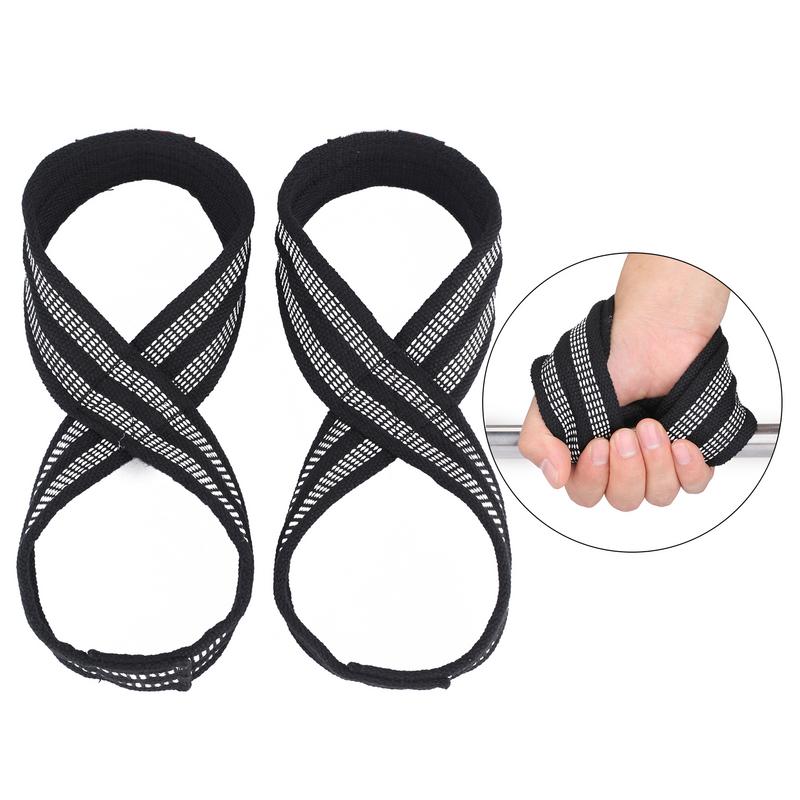 สายรัดข้อมือ deadlift สำหรับพู - Wrist Wraps Weightlifting Support บทวิจารณ์และราคา