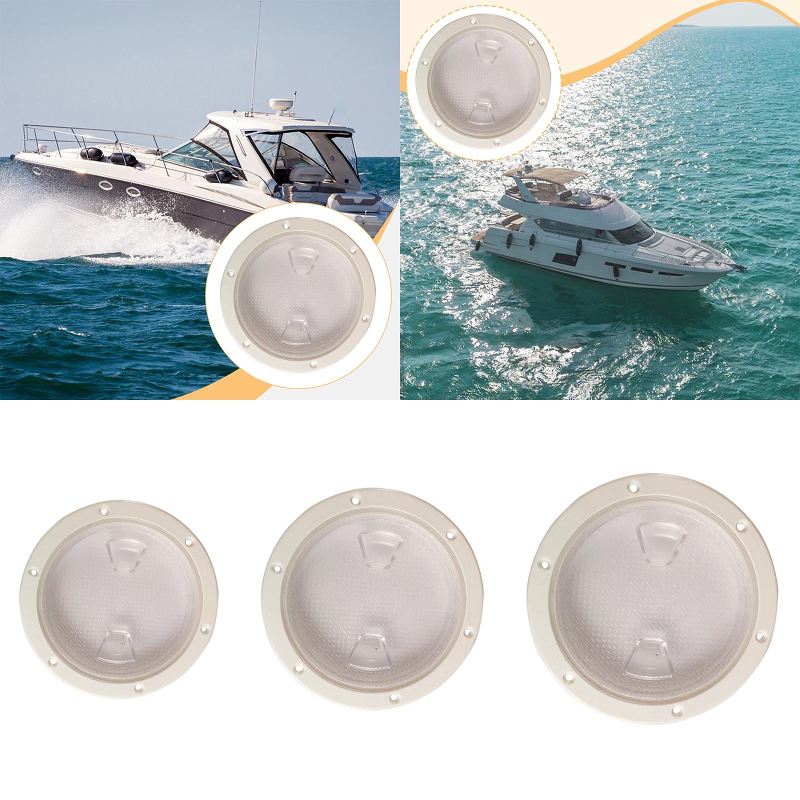 แผ่นปิดดาดฟ้าเรือทรงกลม มองเห็ - Fishing บทวิจารณ์และราคา