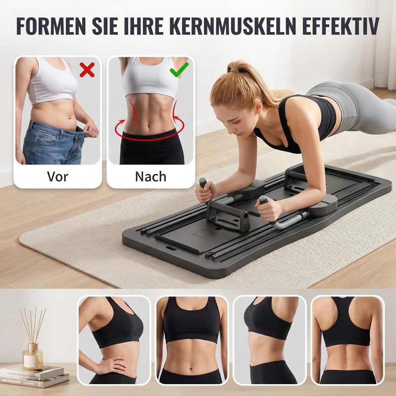 แผ่นออกกำลังกายอเนกประสงค์แบบพ - Push Up Board Foldable Multi Function บทวิจารณ์และราคา